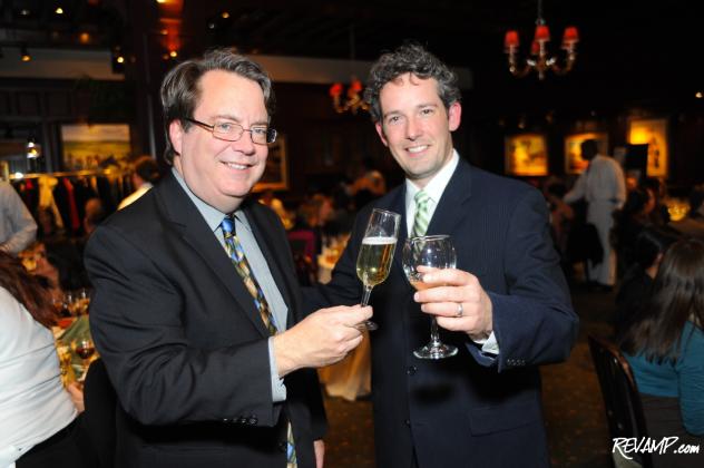 Washington Post wine columnist Dave McIntyre and Uncorked Founder Kris Schroeder.